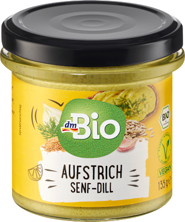 Brotaufstrich Senf-Dill dmBio