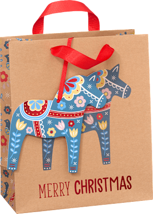 Poklon vrećica Midi – Merry Christmas, više vrsta Profissimo