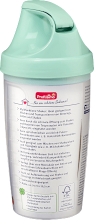 Multifunkcionalin šejker, 500ml, više vrsta Profissimo
