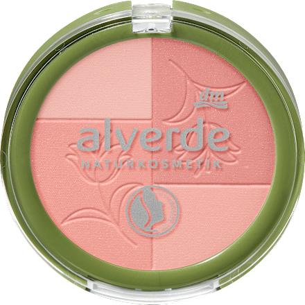 Lícenka Multi Color - 10 Coral Glow alverde NATURKOSMETIK