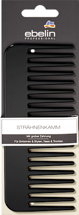 Pettine a denti larghi grande assort. ebelin PROFESSIONAL