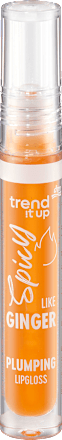 Spicy LIKE GINGER Plumping sjaj za usne - 120 Sunset Orange trend !t up