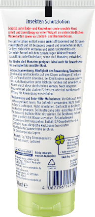 Insektenschutzlotion mit Zitroneneukalyptusöl S-QUiTO free