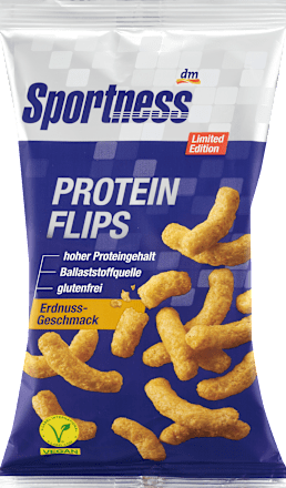 Protein Flips Erdnuss Geschmack Sportness