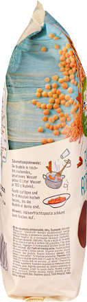 Nudeln Fusilli aus roten Linsen dmBio