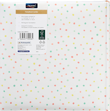 Fotoalbum Jumbo Punkte Paradies