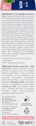 Éjszakai arckrém bio vadrózsával, száraz bőrre alverde NATURKOSMETIK