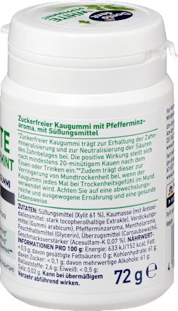 Žvake - pepermint, sa zaslađivačima Dontodent