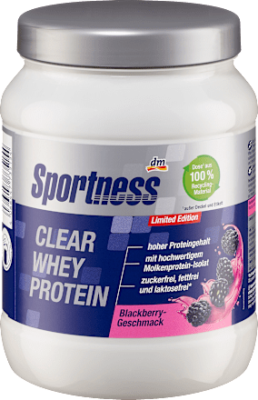 Whey Protein Pulver Blackberry Sportness