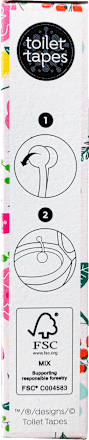 WC-Stein Floral Fest toilet tapes ECO