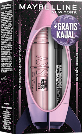 Mascara Set Sky High Black & Kajal MAYBELLINE NEW YORK