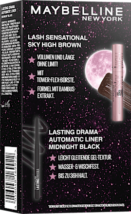 Mascara Set Sky High Brown & Kajal MAYBELLINE NEW YORK