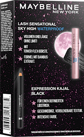Mascara Set Sky High WP & Kajal MAYBELLINE NEW YORK