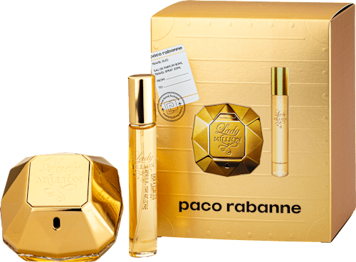 Eau de Parfum Duo Set + Travel Spray Lady Million Paco Rabanne