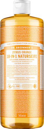 18in1 Zitrus-Orange Naturseife Dr.Bronner's
