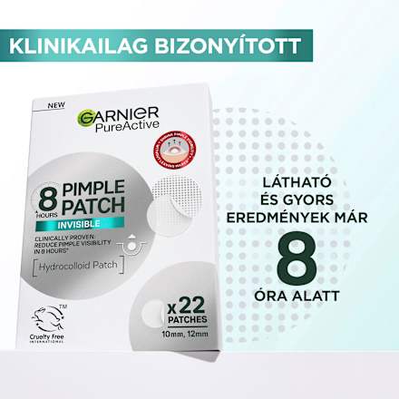 Pattanás tapasz Pimple Patch BHA-val GARNIER PureActive