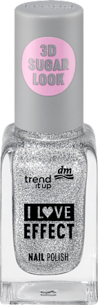 Nagellack Effect 010 Silver Glitter  trend !t up
