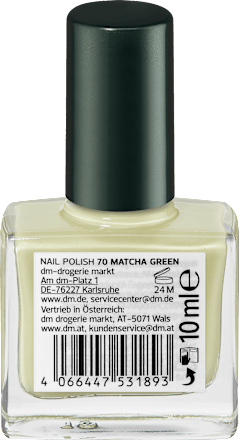 Lac unghii Color&Care Nr. 70 Matcha Green alverde NATURKOSMETIK