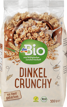 Knuspermüsli Dinkel Crunchy dmBio