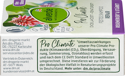 Shampoo solido rinforzante e ristrutturante alverde