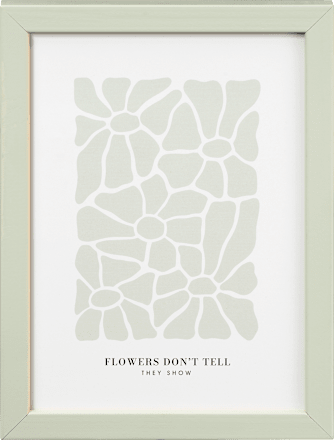 Bilderrahmen Flat Finish 13x18 cm, grün Paradies