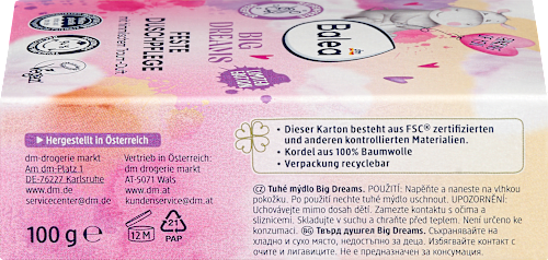 tuhé mýdlo Big Dreams Balea