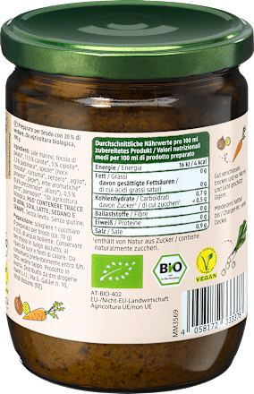 Gemüsebrühe, glutenfrei dmBio