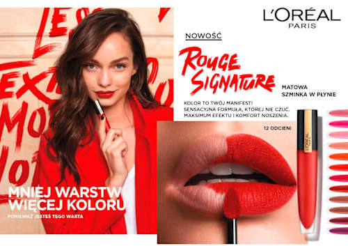 Rouge Signature Lipstick I savor 109 L'ORÉAL PARiS
