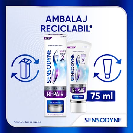 Pasta de dinti Clinical Repair Active White SENSODYNE