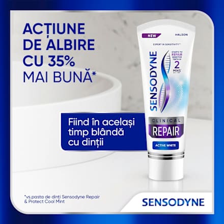 Pasta de dinti Clinical Repair Active White SENSODYNE