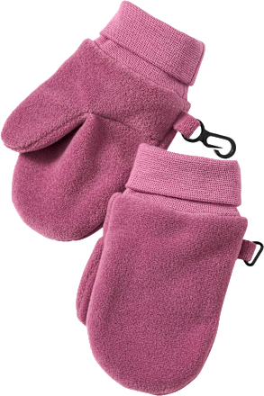 Fäustlinge aus Fleece, rosa, Gr. 2 PUSBLU