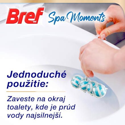 Tuhý WC blok Spa Moments Vitality Bref