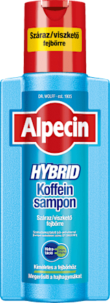 Koffein sampon Hybrid, száraz és viszkető fejbőrre Alpecin