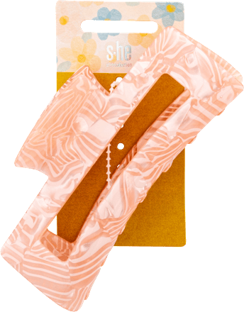 Haarklammer rosa in Marmor-Optik s-he stylecollection