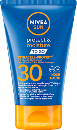 Sonnenmilch protect & moisture LSF 30 Reisegröße NIVEA SUN