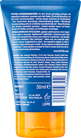 Sonnenmilch protect & moisture LSF 30 Reisegröße NIVEA SUN