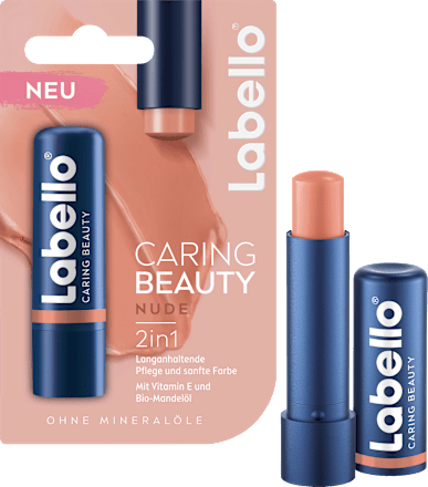 Lippenpflege Stift Caring Beauty Nude Labello