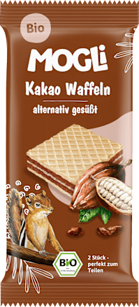 Kindersnack Kakao-Waffeln MOGLi