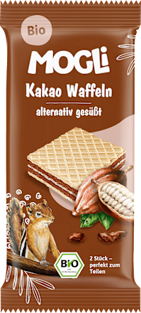 Kindersnack Kakao-Waffeln MOGLi