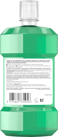Mundspülung Antibakteriell Fresh Mint Listerine