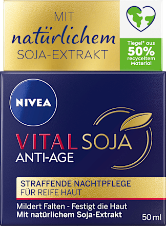 Anti Age Nachtcreme Vital Soja NIVEA
