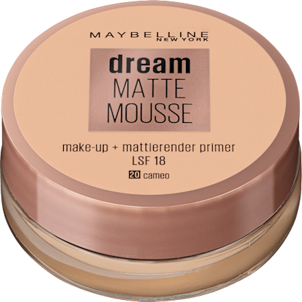 Foundation Dream Matte Mousse 20 Cameo MAYBELLINE NEW YORK