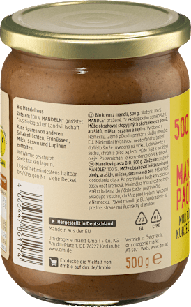 Mandelmus braun Maxi-Pack dmBio
