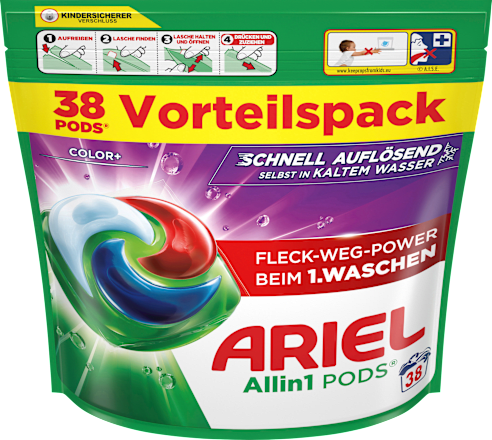 Colorwaschmittel Pods All in 1 Vorteilspack ARIEL