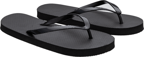Flip Flops Damen schwarz, Gr. 36 - 37 (1 Paar) PURSET