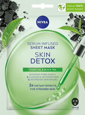 Tuchmaske Serum Infused Skin Detox NIVEA