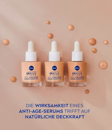 Hyaluron Cellular Filler 3in1 Serum Foundation - Nr. 01 Hell NIVEA