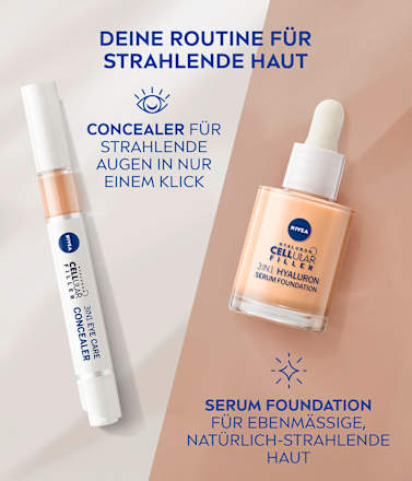 Hyaluron Cellular Filler 3in1 Serum Foundation - Nr. 01 Hell NIVEA