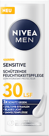 Feuchtigkeitscreme schützend Sensitive LSF30 NIVEA MEN