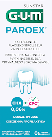 Mundspülung Paroex 0,06% GUM